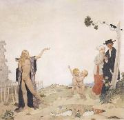 Sir William Orpen Sowing New Seed USA oil painting artist